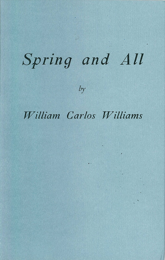 Spring and All